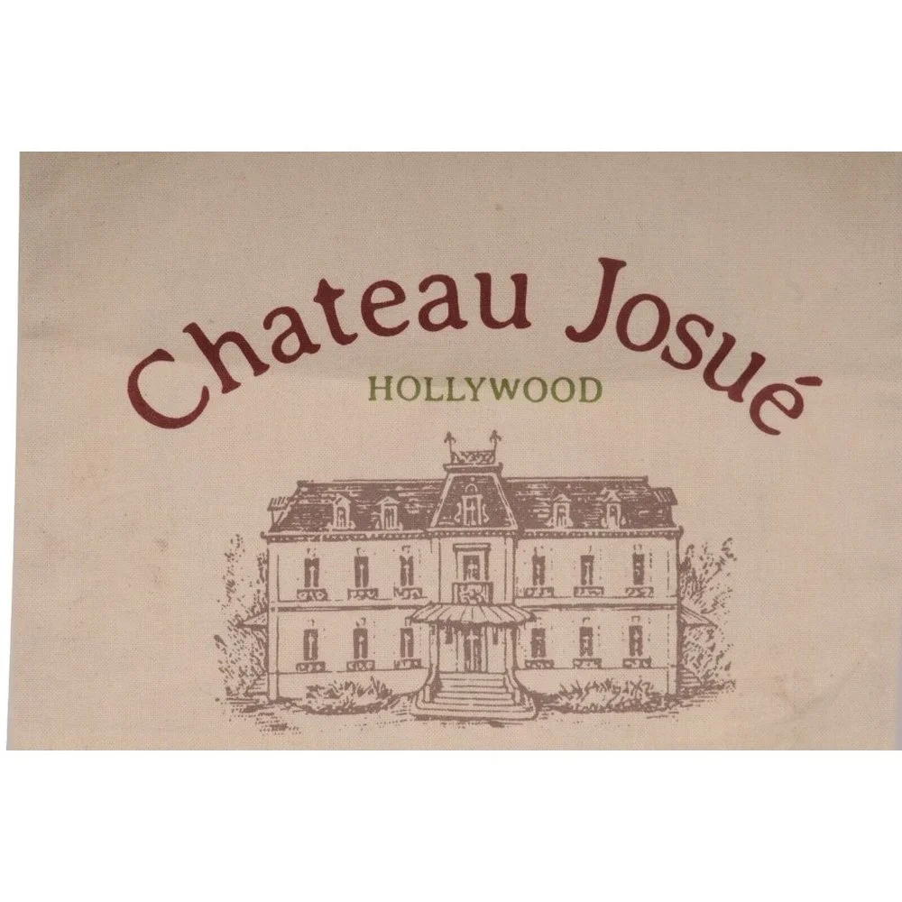 Gallery Dept Mens Chateau Josue Hollywood Canvas Tan Brown Tote Bag 14.5 x 15.5 - Picture 3 of 4